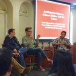 AI, SF and the Future panelists