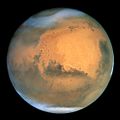 Mars taken by the Hubble Telescope (public domain) via Recursor.TV