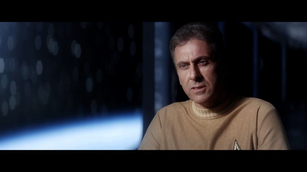 Alec Peters as Captain Kelvar Garth, Prelude to Axanar (c) 2014 Axanar Productions on Recursor.tv