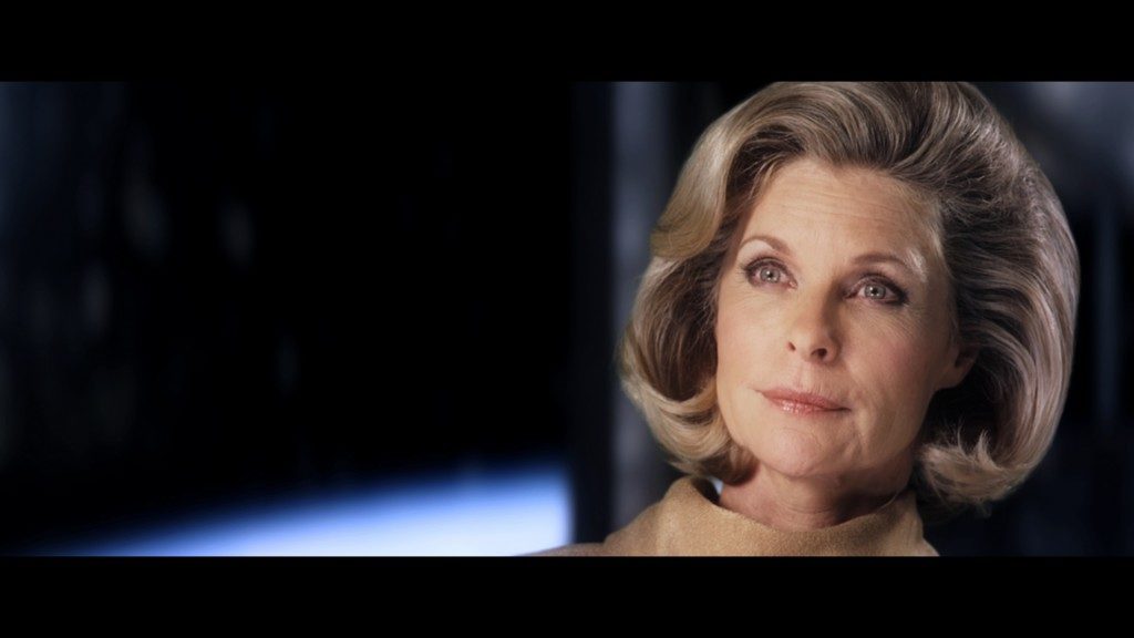 Kate Vernon as Captain Sonja Alexander, Prelude to Axanar (c) 2014 Axanar Productions on Recursor.tv