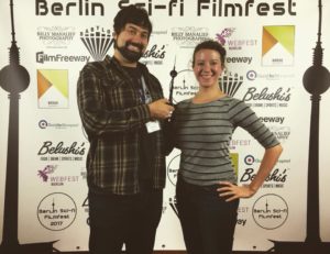 Filmmaker Christopher Piazza at the Berlin Sci-Fi Film Fest, on Recursor.TV