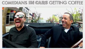 Piazza's camera operator work on Seinfield's Comedians in Cars Getting Coffee, via Recursor.TV