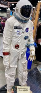Ryan Gosling's Gemini Spacesuit - LA Comic Con 2018 photo by Recursor.TV