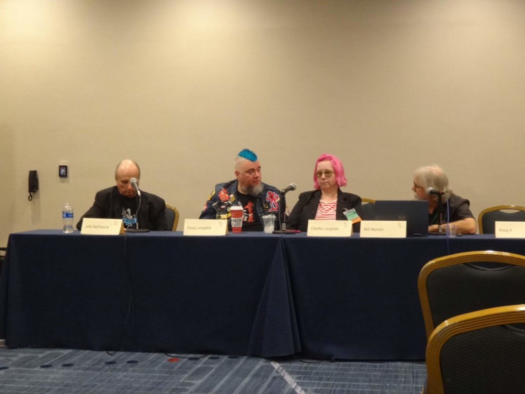 Panel from Loscon 46, photo courtesy of Recursor.TV