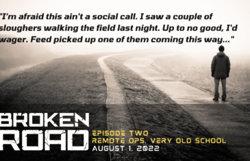 Artwork for Broken Road podcast episode 2 debuting August 1, 2022 on Recursor.TV